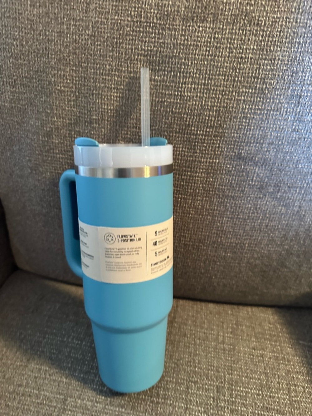Stanley Tumbler in Pool Blue - Picture 2 of 4